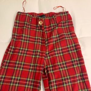 Gwen Pants (Red plaid pants by Jasper and stone)